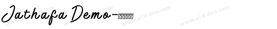 Jathafa Demo字体转换